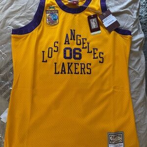 Mitchell and Ness Lakers jersey